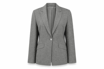 Womens UK Size 12 Richards Regular Grey Blazer