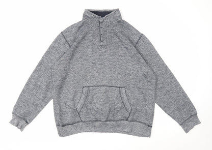 Mens UK Size L BHS Grey Pullover Sweatshirt