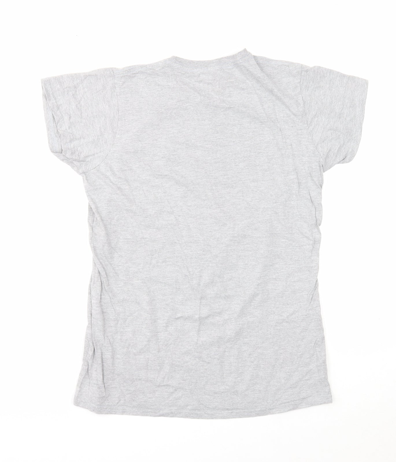 Womens UK Size XL Gildan Grey Basic T-Shirt