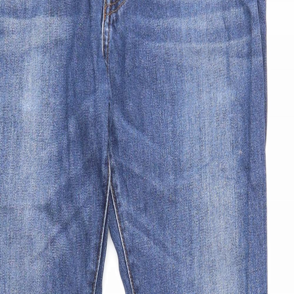 Very Mens Blue Cotton Skinny Jeans Size 32 in Regular Zip