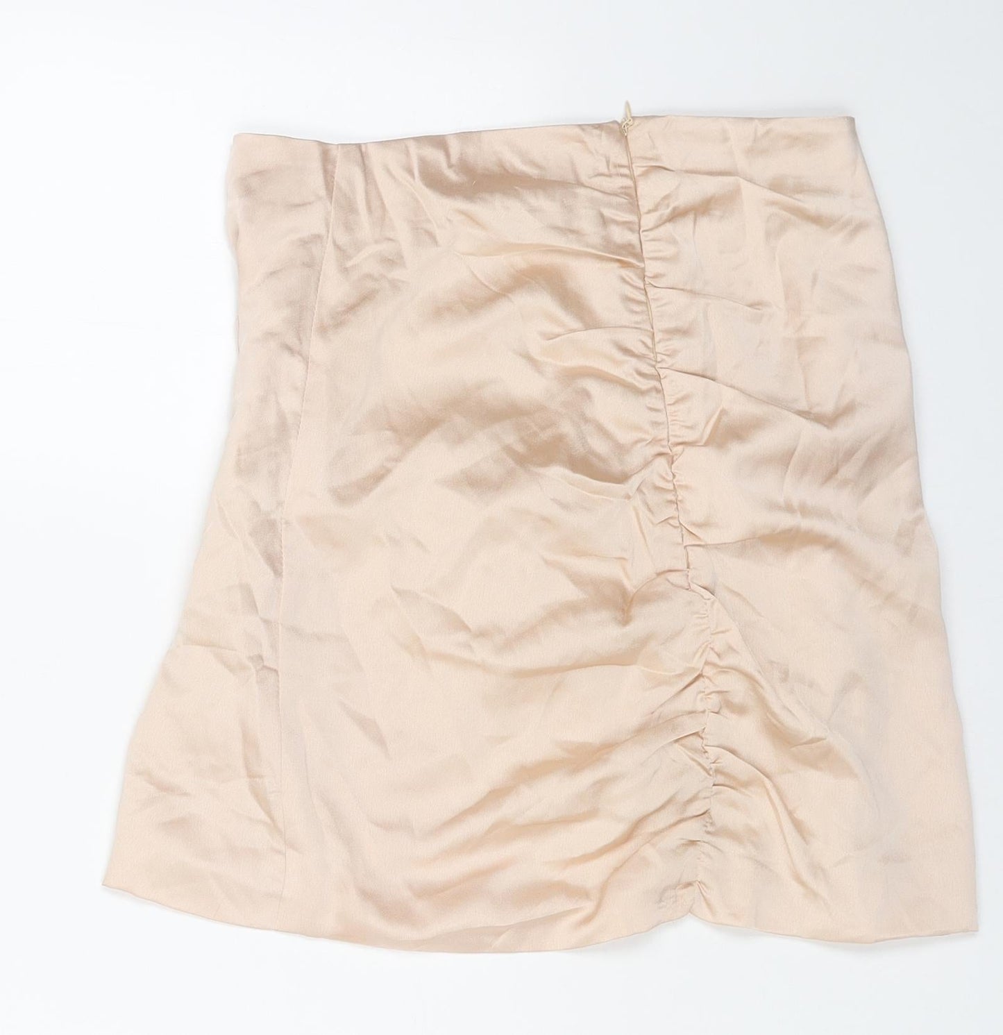 Misspap Womens Pink Polyester Mini Skirt Size 6 Zip