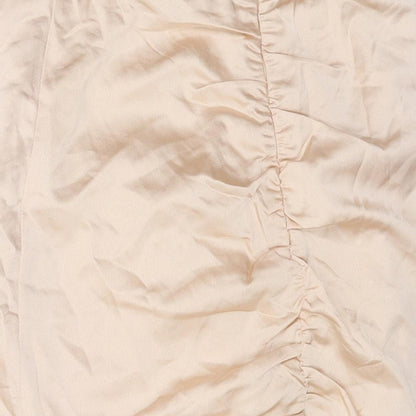 Misspap Womens Pink Polyester Mini Skirt Size 6 Zip