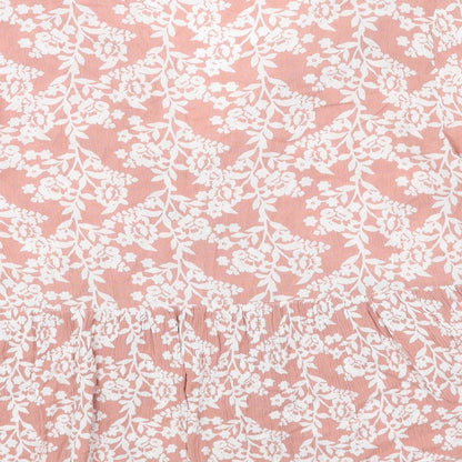 Womens UK Size 12 Roman Pink Cropped Blouse