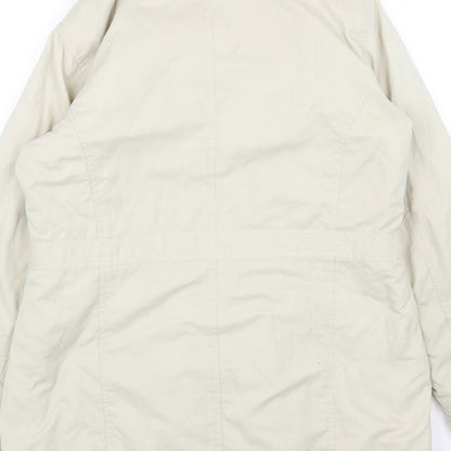 Womens UK Size 12 NEXT Beige Overcoat