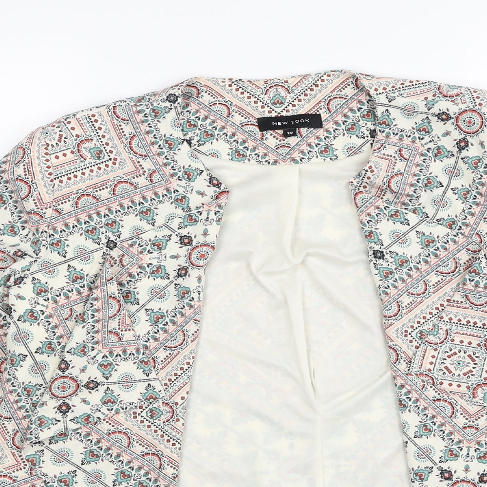Womens UK Size 10 New Look Multicoloured Jacket