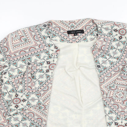 Womens UK Size 10 New Look Multicoloured Jacket