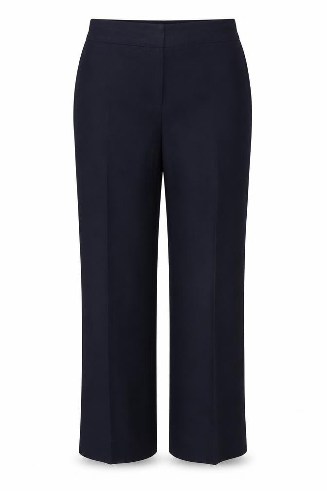 Womens UK Size 14 Berkertex Regular Fit Dress Pants Blue Trousers