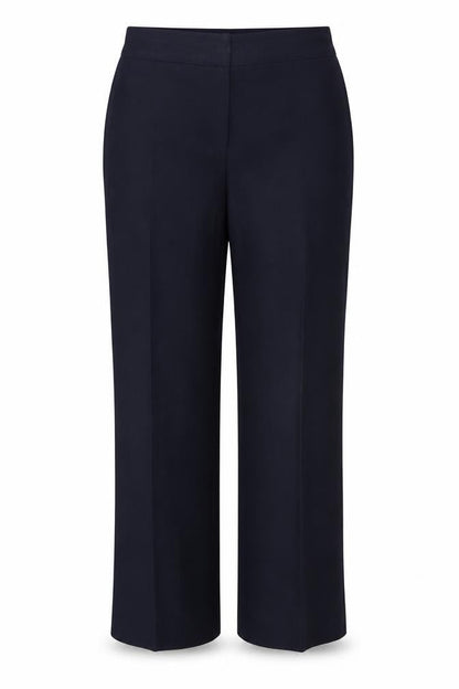 Womens UK Size 14 Berkertex Regular Fit Dress Pants Blue Trousers