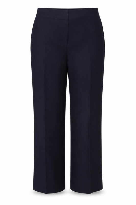 Womens UK Size 14 Berkertex Regular Fit Dress Pants Blue Trousers