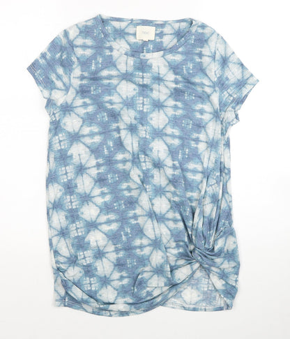 Womens UK Size 8 NEXT Blue Tunic T-Shirt
