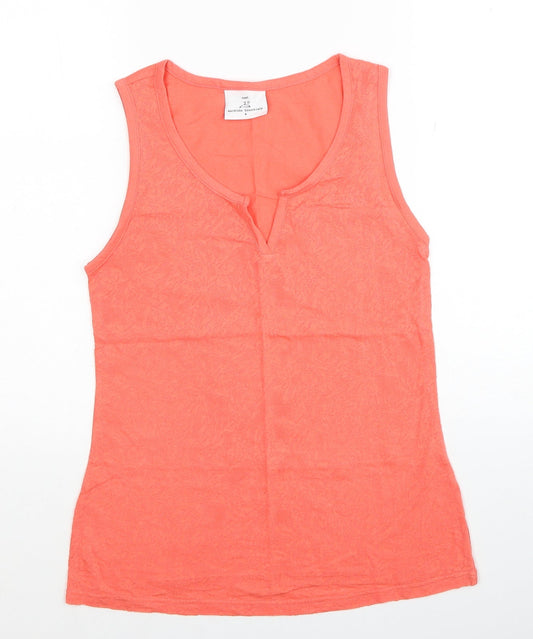 Womens UK Size 8 NEXT Red Basic Tank