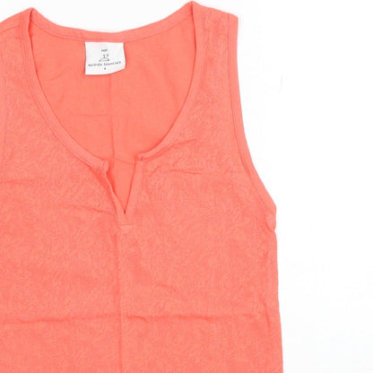Womens UK Size 8 NEXT Red Basic Tank