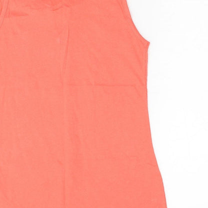 Womens UK Size 8 NEXT Red Basic Tank