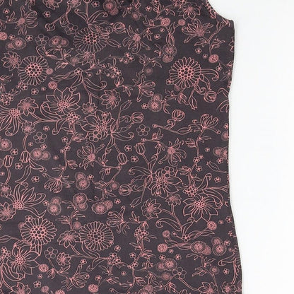 Womens UK Size 10 Preworn Multicoloured Basic Tank