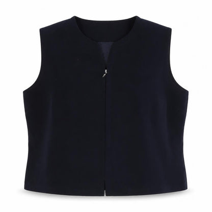 Lakeland Womens Blue Polyester Cropped Tank Size 18 V-Neck