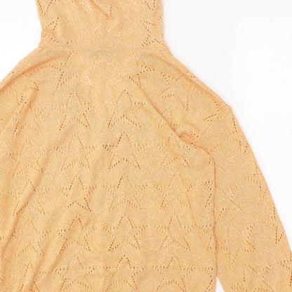 Womens UK Size M NEXT Orange Pullover Jumper
