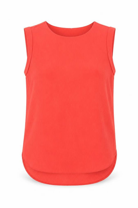 Womens UK Size 6 F&F Red Basic Tank
