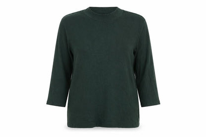 Womens UK Size XL Preworn Green Pullover Jumper