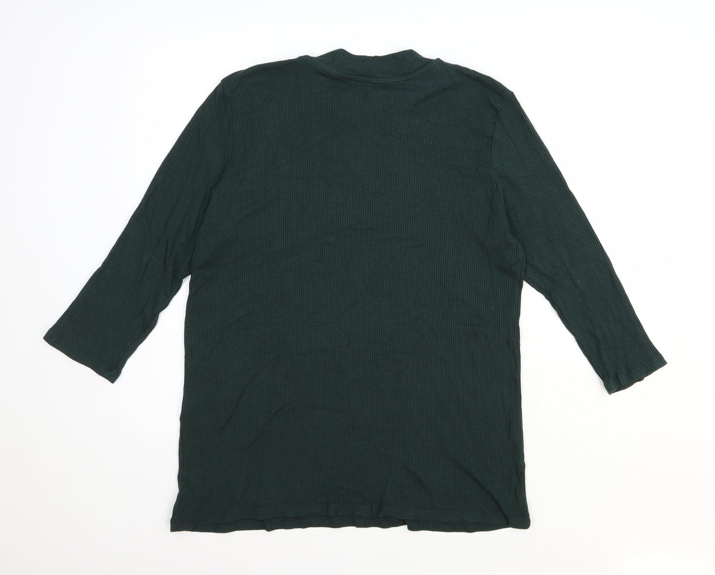Womens UK Size XL Preworn Green Pullover Jumper