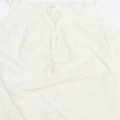 Womens UK Size 20 Per Una White Basic Tank