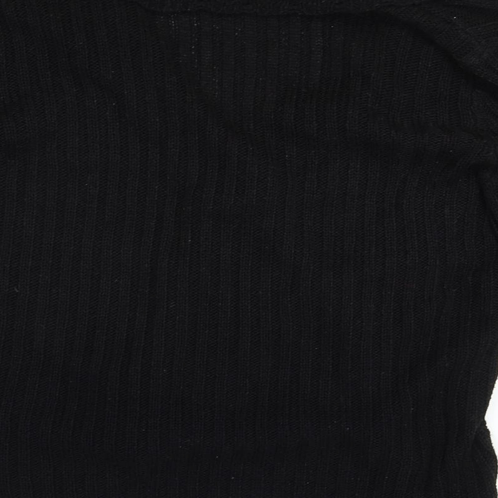 Womens UK Size L M&Co Black Cardigan Jumper