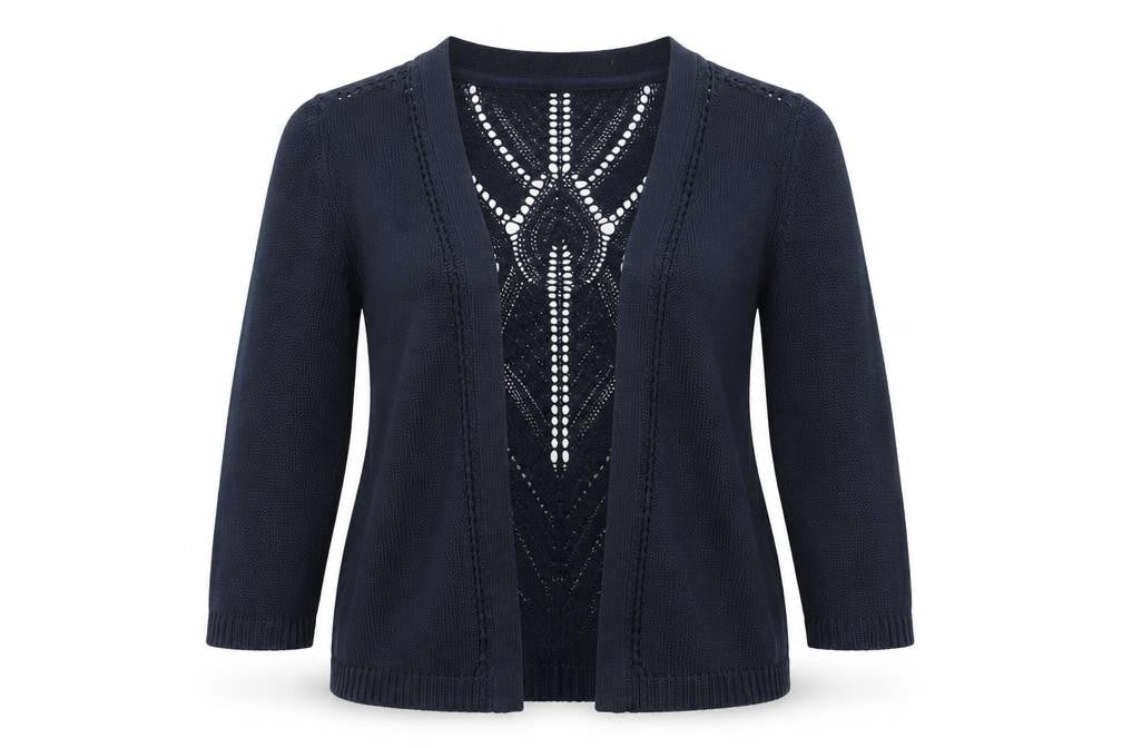 Womens UK Size 14 BHS Blue Cardigan Jumper