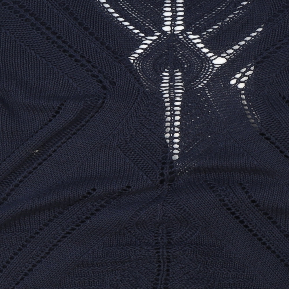 Womens UK Size 14 BHS Blue Cardigan Jumper