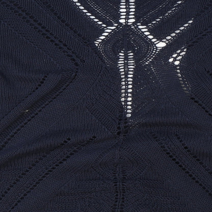 Womens UK Size 14 BHS Blue Cardigan Jumper