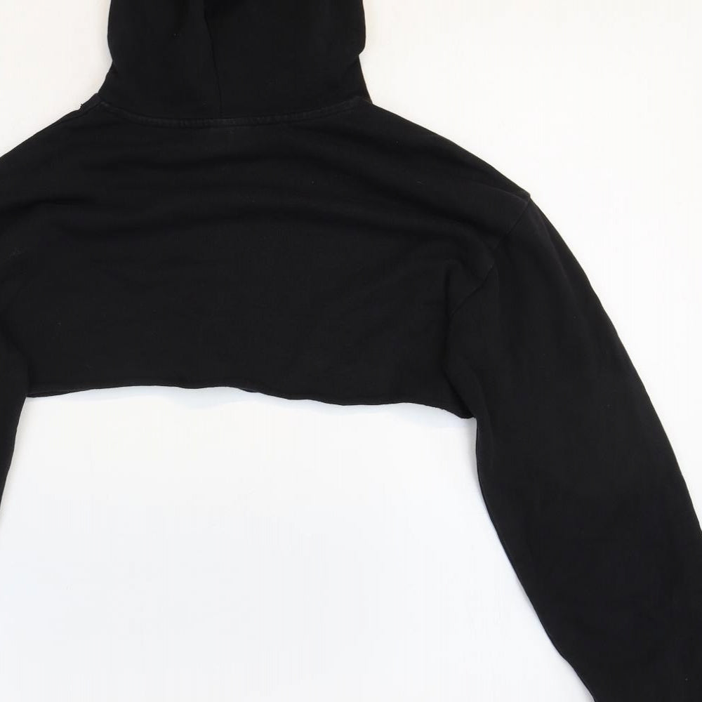 Womens UK Size 6 ASOS Black Pullover Sweatshirt