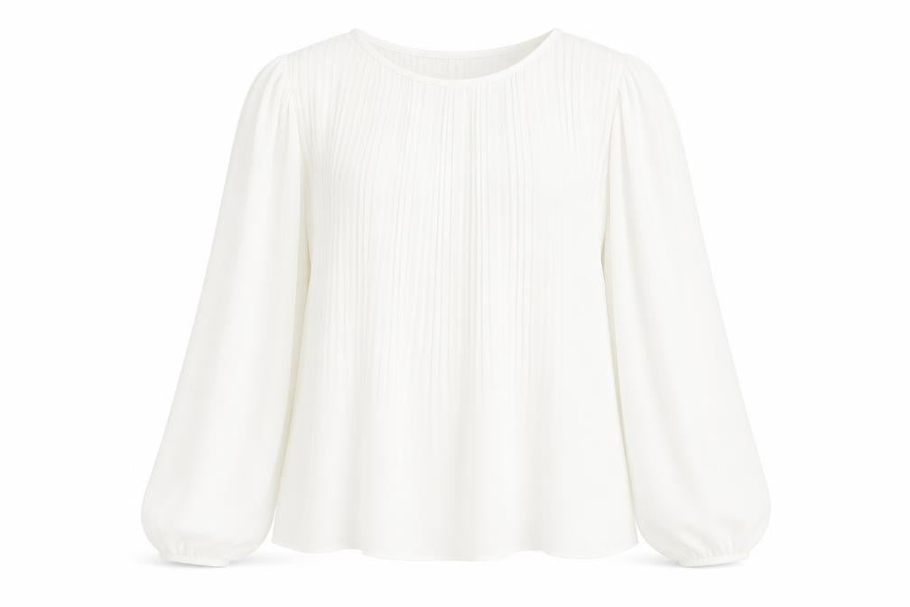 Womens UK Size 6 Primark White Basic Blouse