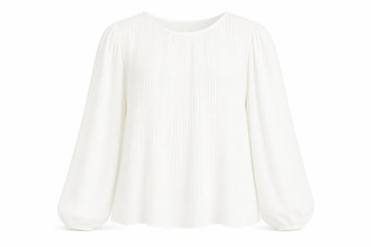 Womens UK Size 6 Primark White Basic Blouse