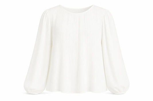 Womens UK Size 6 Primark White Basic Blouse