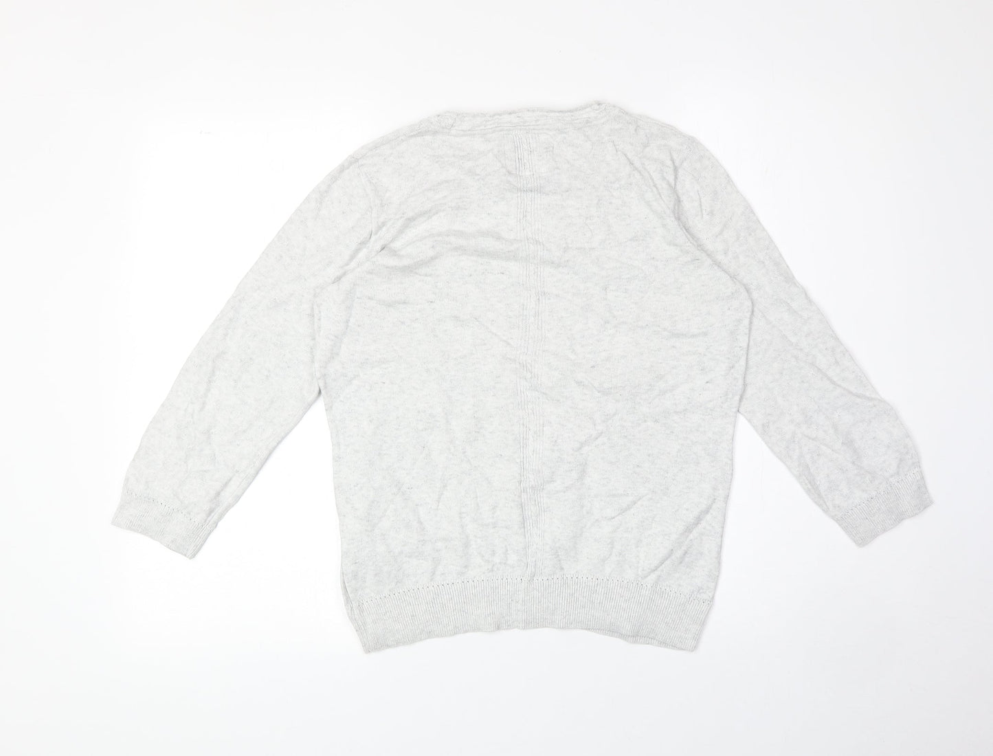 Womens UK Size 12 RJR.John Rocha Grey Pullover Jumper