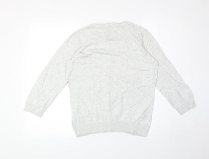 Womens UK Size 12 RJR.John Rocha Grey Pullover Jumper