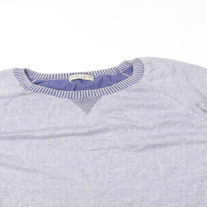 Womens UK Size 12 Marks and Spencer Blue Pullover Jumper