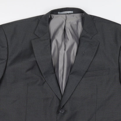 Mens UK Size 44 Jack Reid Regular Grey Suit Jacket