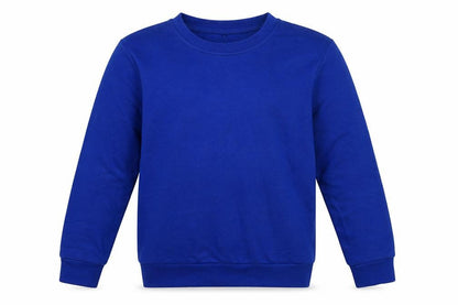 George Girls Blue Polyester Pullover Sweatshirt Size 8-9 Years Pullover