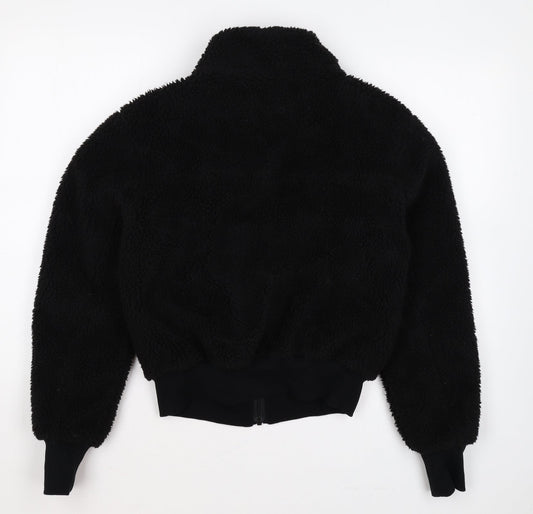 Hush Womens Black Jacket Size 8 Zip