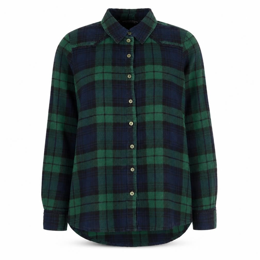 Womens UK Size 8 Dorothy Perkins Green Basic Button-Up