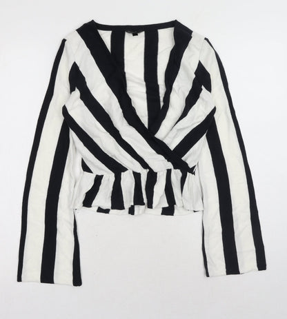 Womens UK Size 8 Topshop White Pullover Jumper