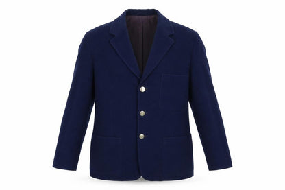 Graham Gardner Mens Blue Polyester Jacket Blazer Size 40