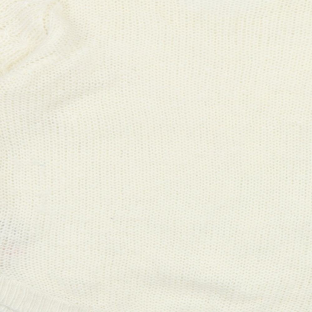 Womens UK Size 12 Dorothy Perkins Ivory Pullover Jumper