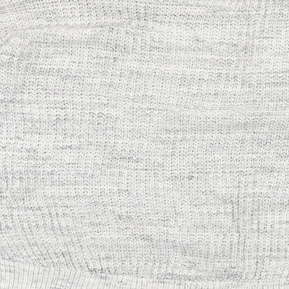 Hollister Mens Grey Round Neck Cotton Pullover Jumper Size XS