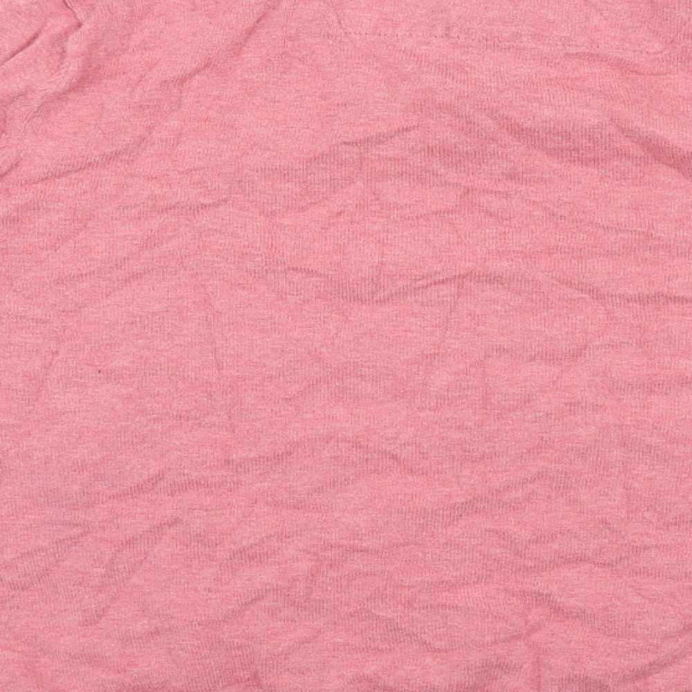 Womens UK Size M Marks and Spencer Pink Pullover Jumper