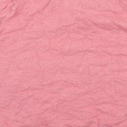 Womens UK Size M Marks and Spencer Pink Pullover Jumper
