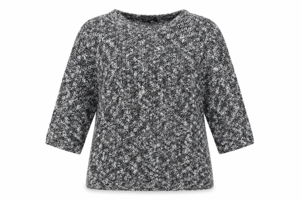 Womens UK Size M Oodji Black Pullover Jumper