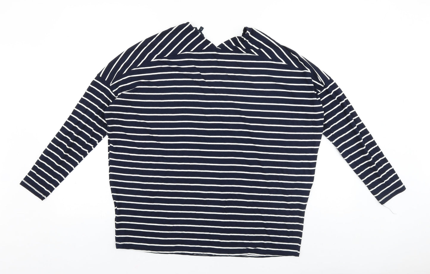 Womens UK Size 10 NEXT Blue Basic T-Shirt