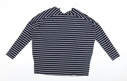 Womens UK Size 10 NEXT Blue Basic T-Shirt