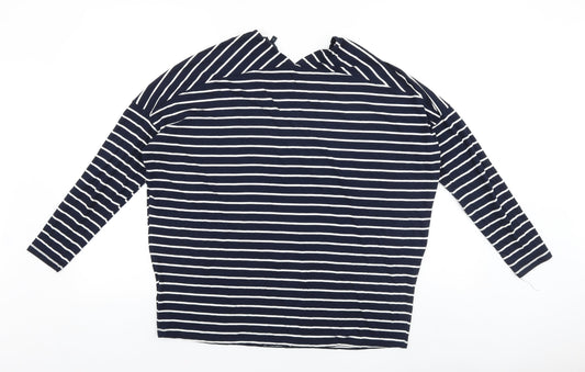 Womens UK Size 10 NEXT Blue Basic T-Shirt