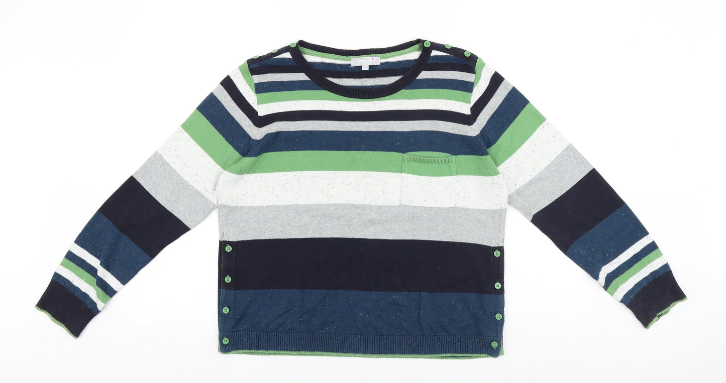 Womens UK Size 14 Marks and Spencer Multicoloured Pullover Jumper